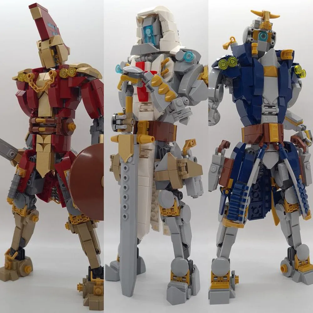 

MOC-156343 Механические костюмы для комплекта фехтоваров 3-в-1 для коллекции деталей 1535