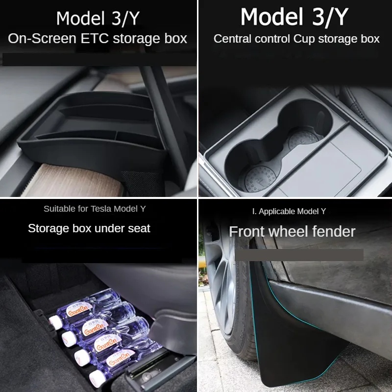 For Tesla Model3/Y body exterior protection Foot mat Tesla guard Armor modification  Step pad threshold seat cover