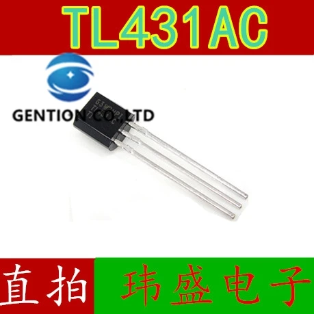 

20 шт. TL431ACZT TL431ACLP TL431AC триод стабилизатора. ТО-92 в наличии 100% новый и оригинальный.