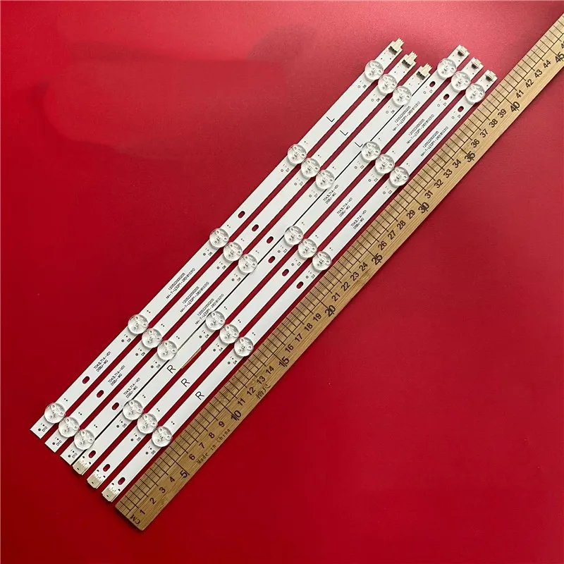 

LED Strip For HITEC HT-LED43DTV TD43L71A-V01 DSBJ-WG T043L71A-V01 Atvio Atv43sm Atv-43sm 10Lamps