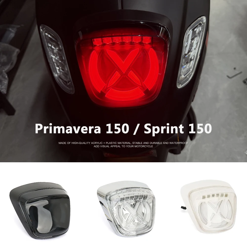 

Motorcycle Tail Rear Light Lamp Taillight Brake Stop Lights Parts Accessories For Vespa Sprint150 Sprint 150 Primavera 150