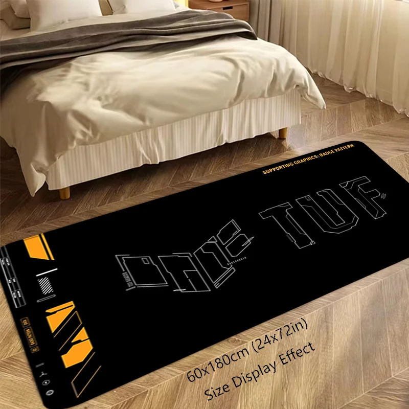 Interior Floor Mat Doormat T-Tuf Non-slip Hallway Gaming Foot Rug for Entryway Kitchen Carpet Bedroom Bedside Mats Home Decor