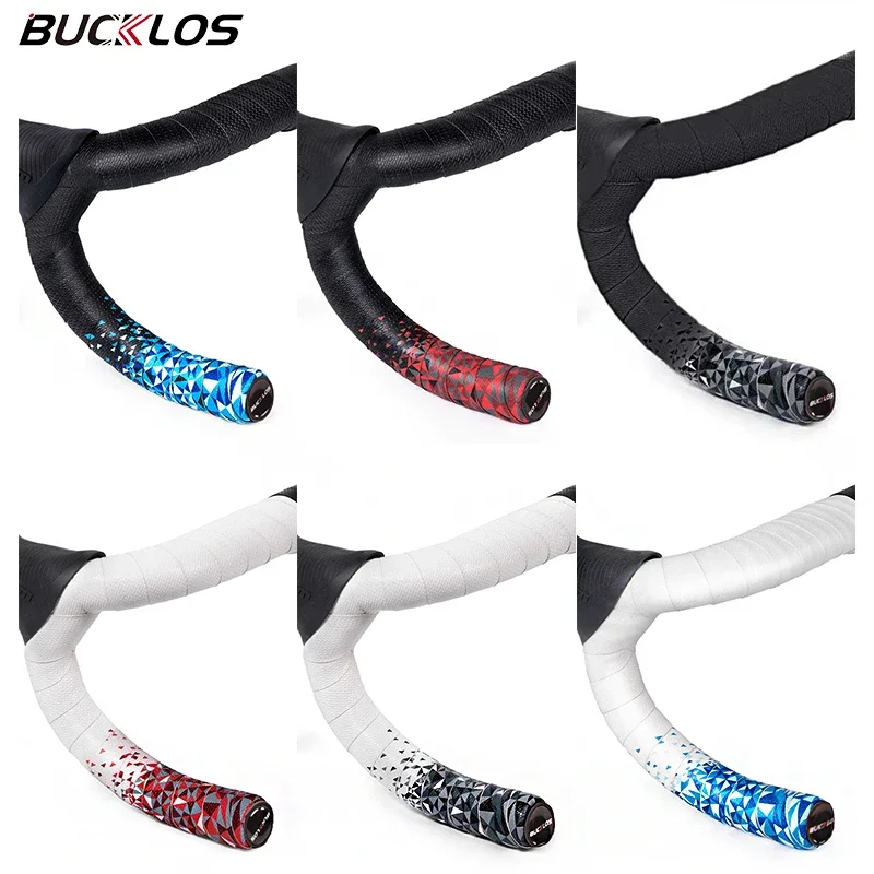 BUCKLOS Road Bike Handlebar Tapes Road Bicycle Bar Handles Wapper Speed Gravel Cycling Handles Winding Tape Bicycle Accessories