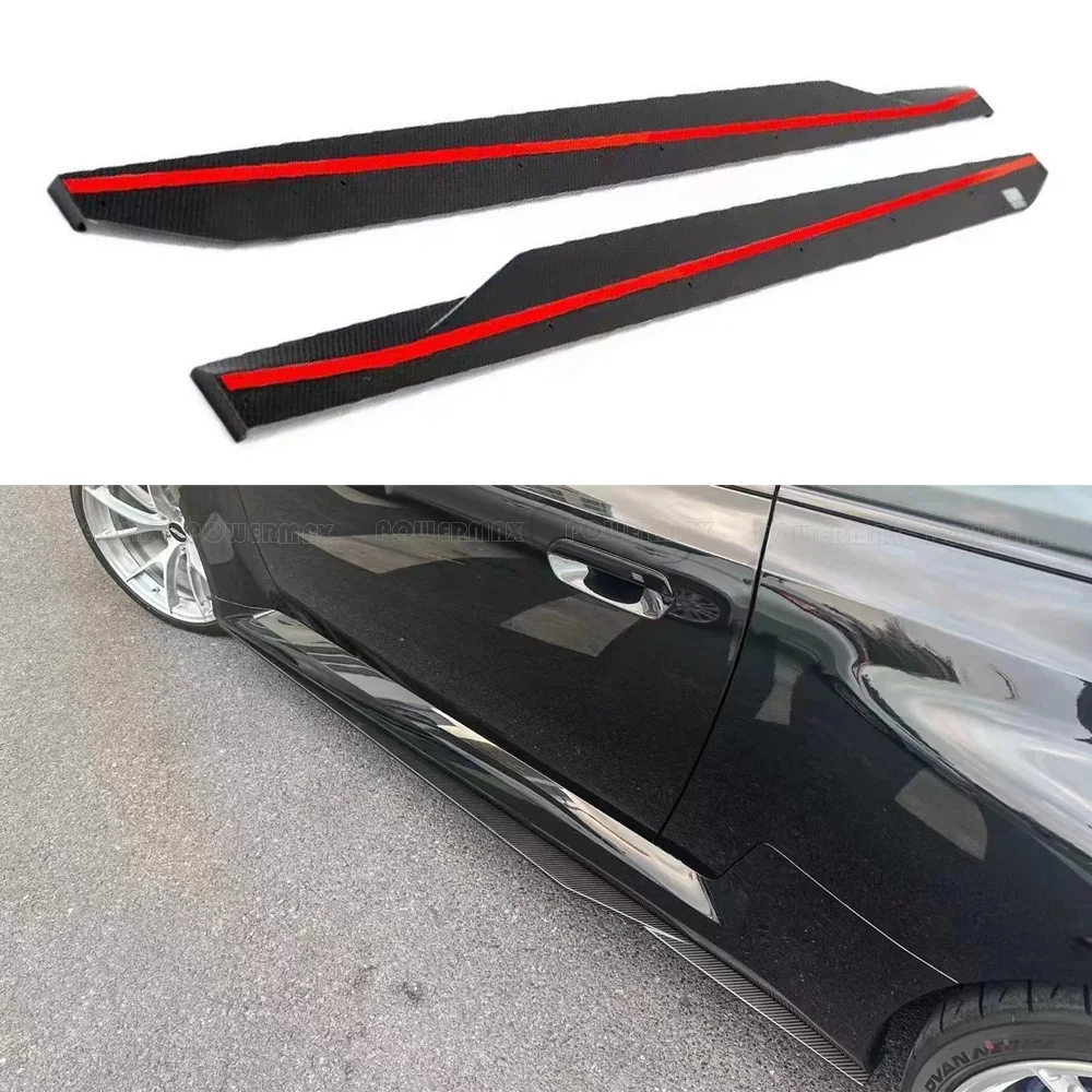 

2023-IN BMW M2 G87 Front Lip R44 Style Dry Carbon Side Skirts New Carbon Fiber Bumper Upgrade Carbon Fiber Front Lip Auto Parts