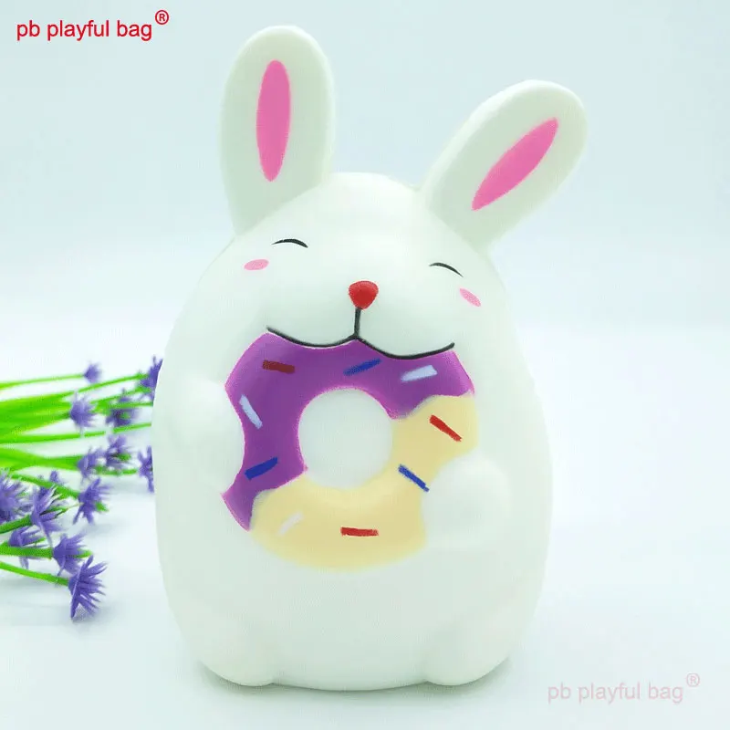 PB Playful Bag Cartoon Rabbit Squishy Slow Rising Squeeze Pu Material Children's Decompression Toys Christmas Gifts ZG134