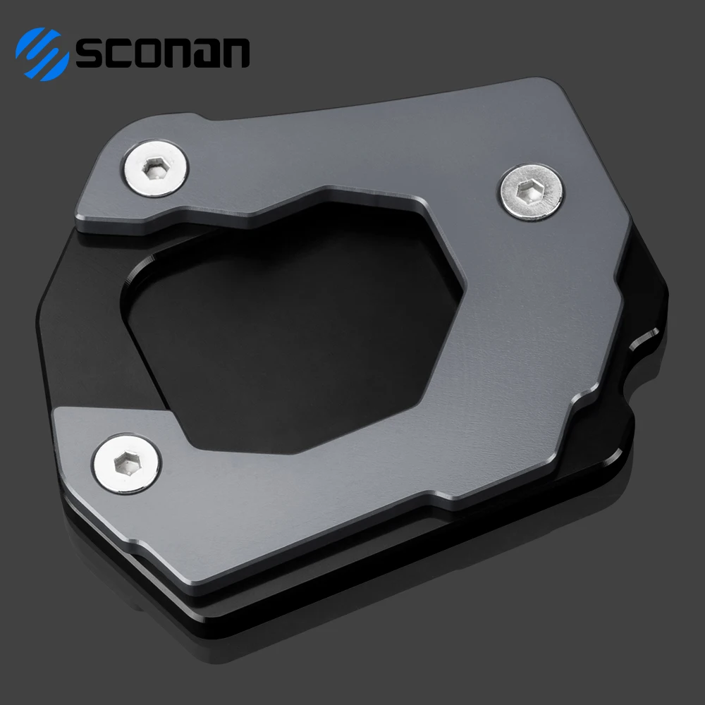 Kickstand Extension Foot Side Stand Enlarger Plate Pad For B MW F800GS F800 GS F 800 GS 2012 - 2017 2018 2019 2020 2021