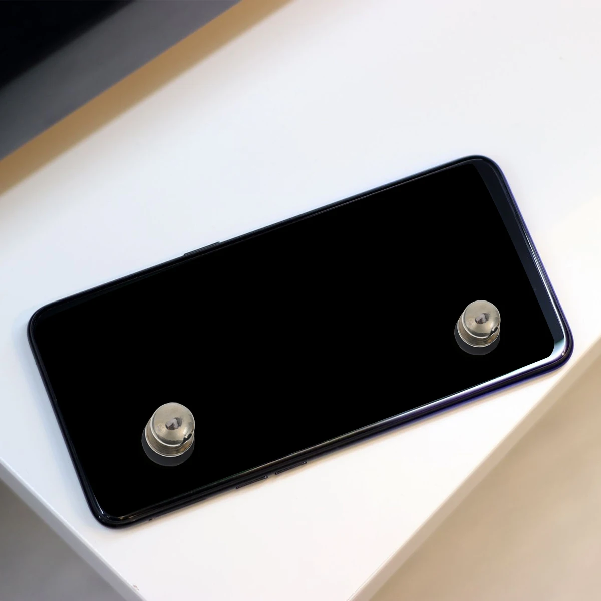 

2Pcs Game Joystick Button Copper Silver Universal Mobile Phone Tablet Gaming Controller High Sensitivity Easy Install Phone