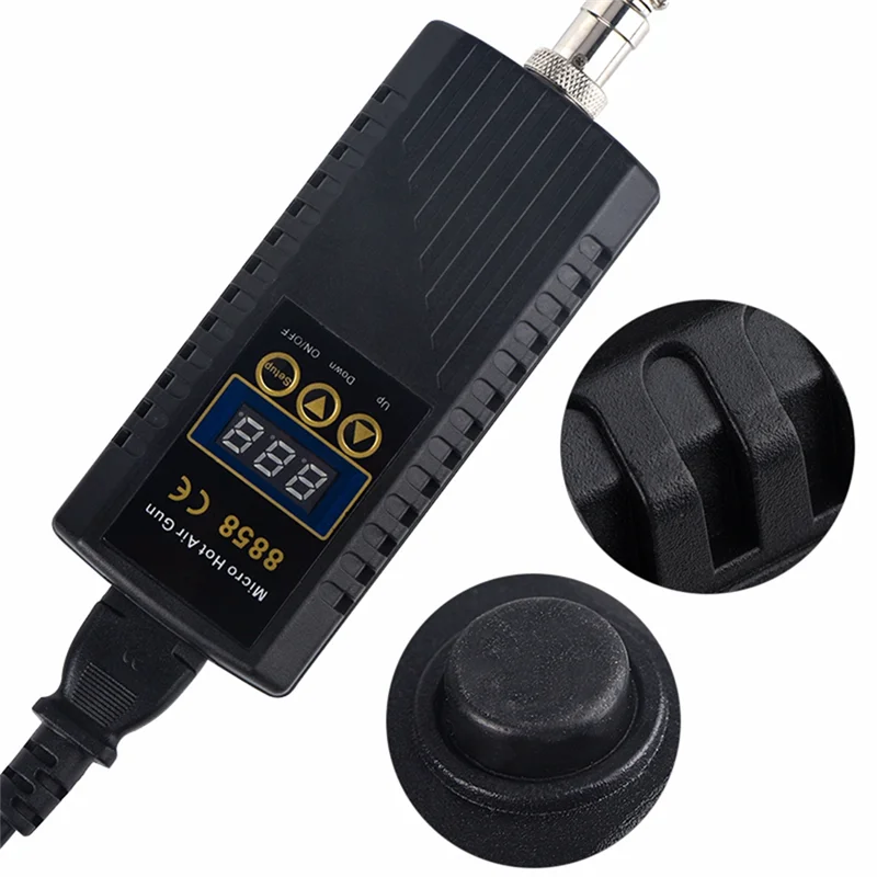 -A95Z 8858 Heat Gun-Tool Tool Geschikt voor solderen, 700 W Heat Blower Lassen Reparatie Tool UK Plug