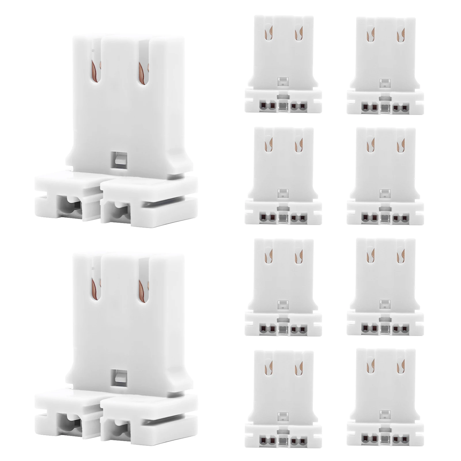 

Lamp Holder Fluorescent Light Replacement Household Holders Socket Tube Mount