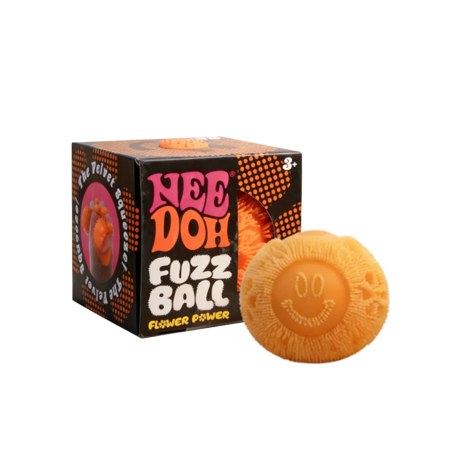 Nee Doh Fuzz Ball Serie Desktop-Dekompressions-Ornament Stressabbau-Spielzeug Geeignet für Druckbewältigung Spaßiger Weicher Stressball Geschenke