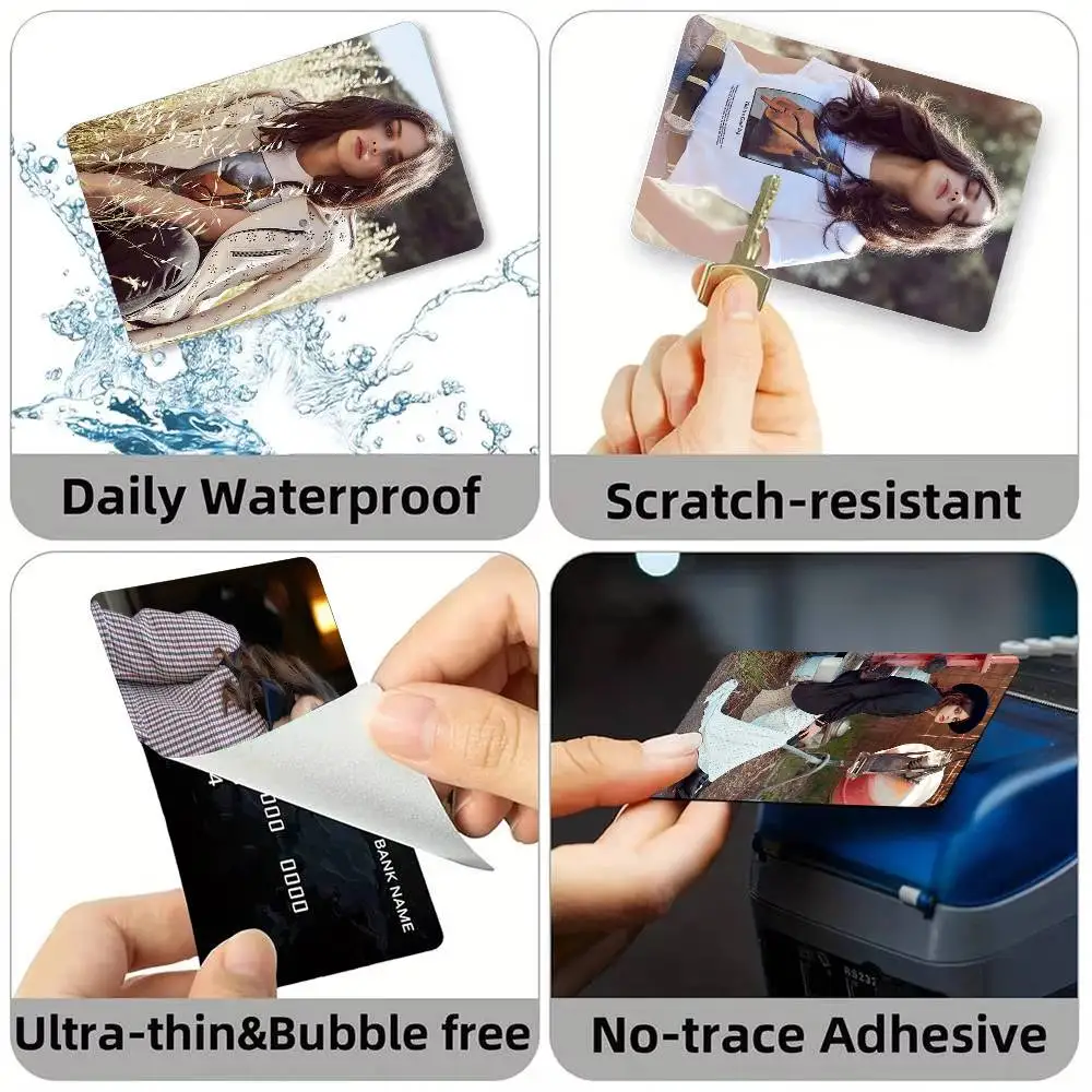 Israel Celebrity O-Odeya Rush Credit Card HD Stickers Small Chip Waterproof Sticker Game Card Decal Gift