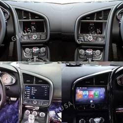 256G Android14 For Audi R8 2007-2015 Car GPS Navigation Auto Stereo HeadUnit Multimedia Radio Recorder Music DVD Player Carplay