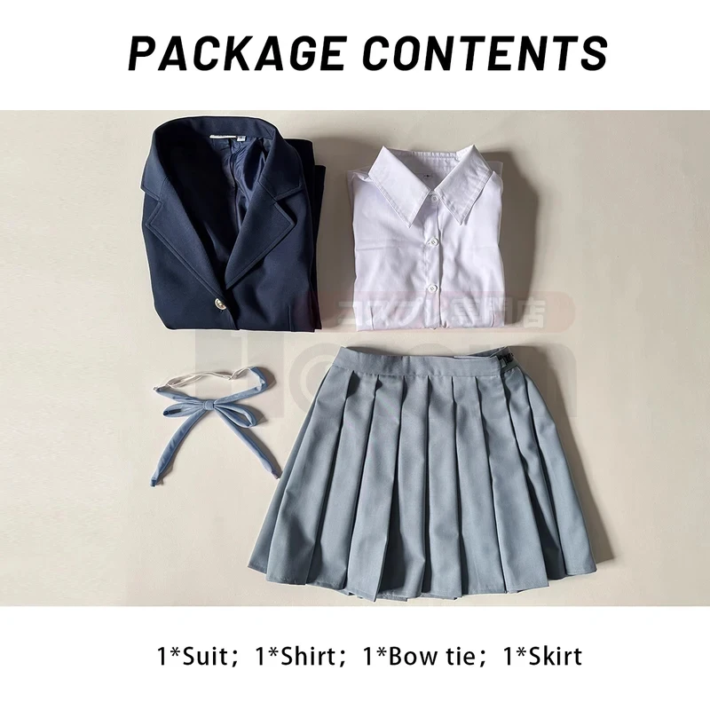 Disfraz de Cosplay de Anime K-ON, Hirasawa Yui, Akiyama Mio, Tainaka Ritsu, Camisa, Falda, Traje para Uso Diario, Conveniones de Anime, Gik;6,y'9