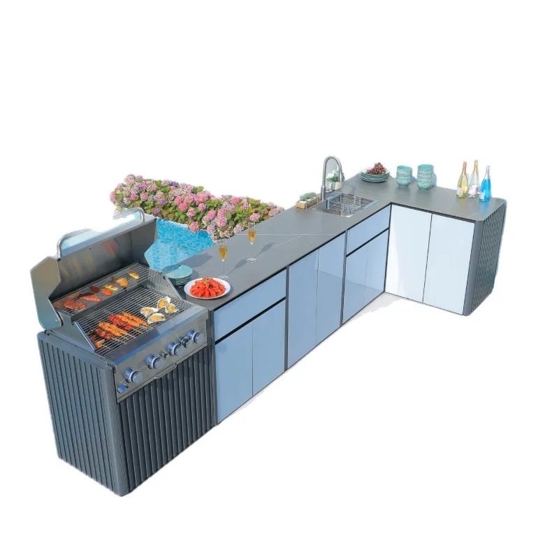 

barbecue, outdoor washing table, washing tray, rack, non-rusting, waterproof and sun protection