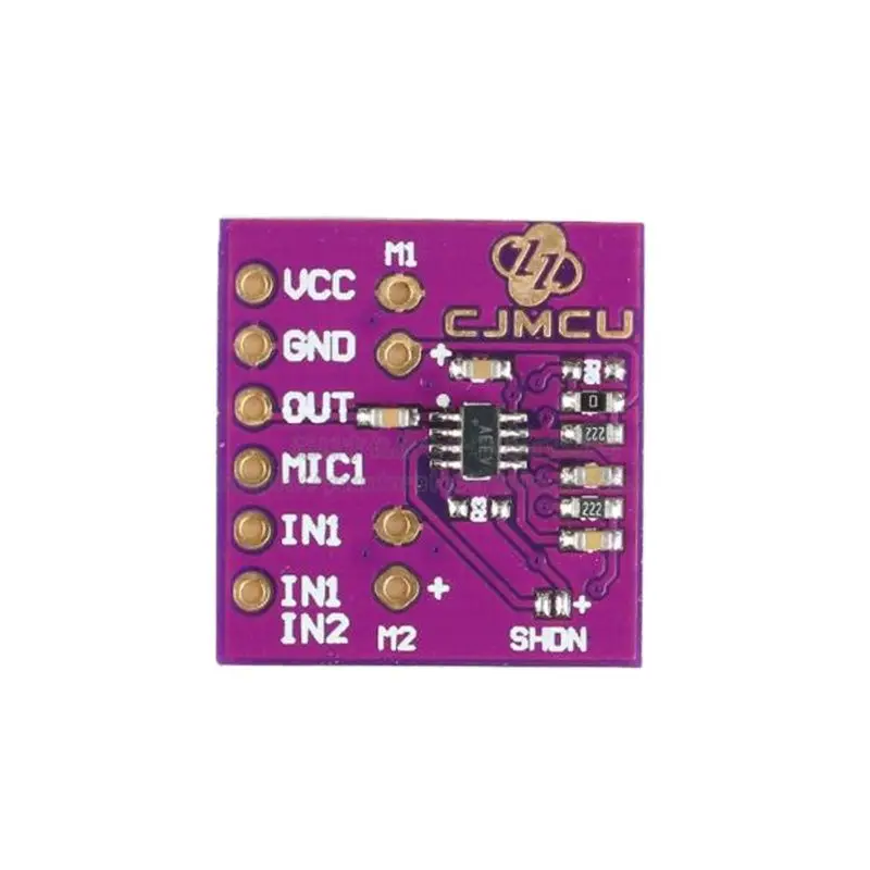 CJMCU-9813 MAX9813H Microphone Amplifier Fixed Gain Integrated Bias Module