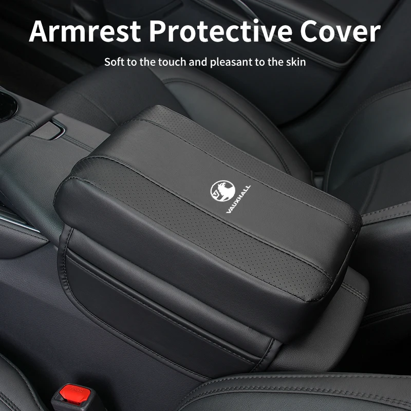 Car Armrest Box Booster Pad with Storage Bag Auto Accessories For Vauxhall VXR Astra GTC Tigra Zafira Vectra Signum Meriva Corsa