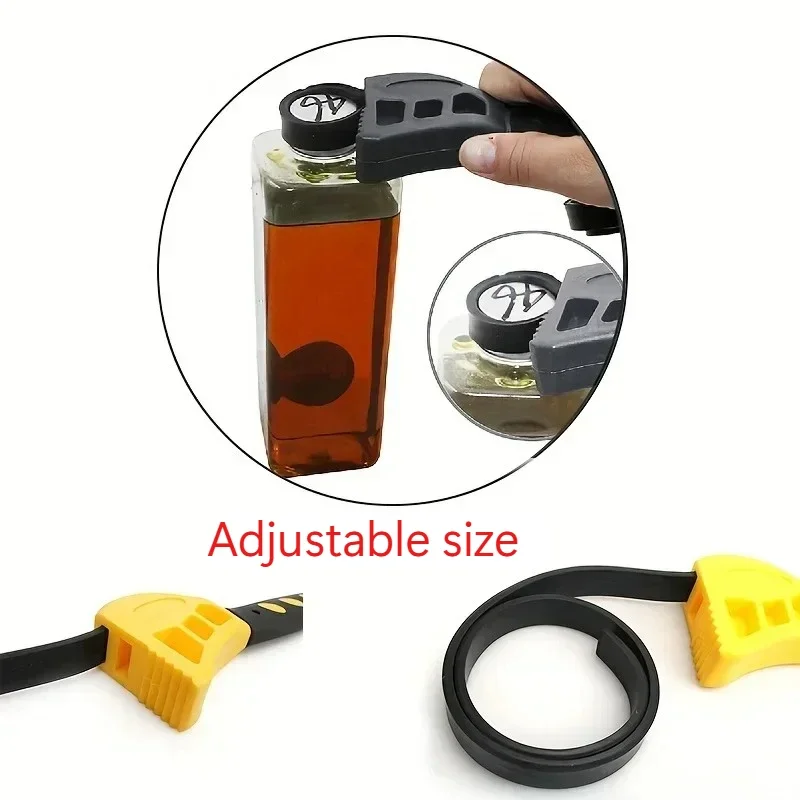 

1Pcs 6inch Or 8inch Belt Wrench Oil Filter Puller Strap Spanner Chain Wrench Strap Opener, Adjustable Disassembly Tool