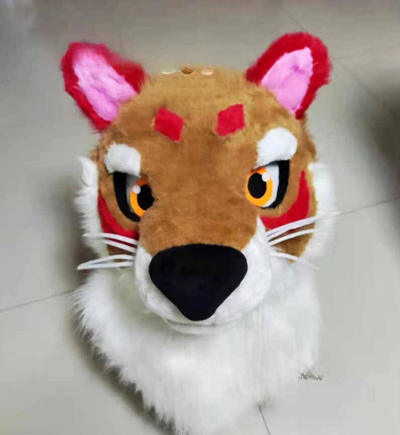 Fursuit Husky Head Furry Dog Fox Mascot Head Halloween Cosplay