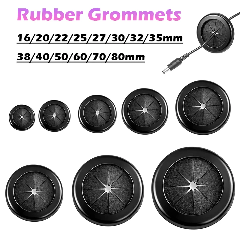 Peijian 16mm To 80mm Rubber Grommets For Wiring Firewall Hole Plugs Wire Grommet Electrical Appliance Tubing Plumbing