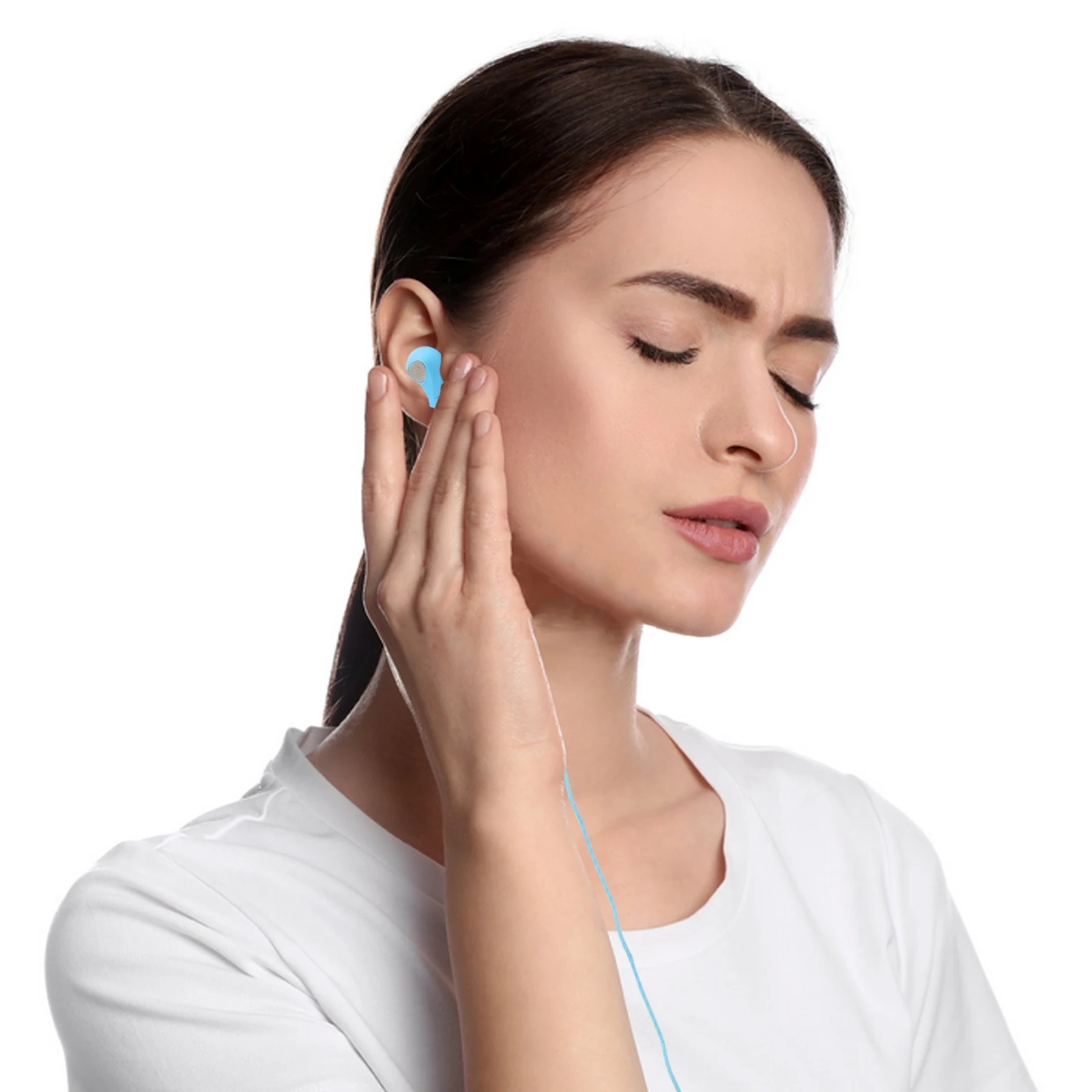 

In Ear Stereo Earphones 35mm Jack Headset Mic Compatible MP3 Players Fit