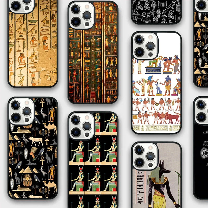 Phone Cases Egypt - Egypt Nefertiti Anubis Ankh Phone Case