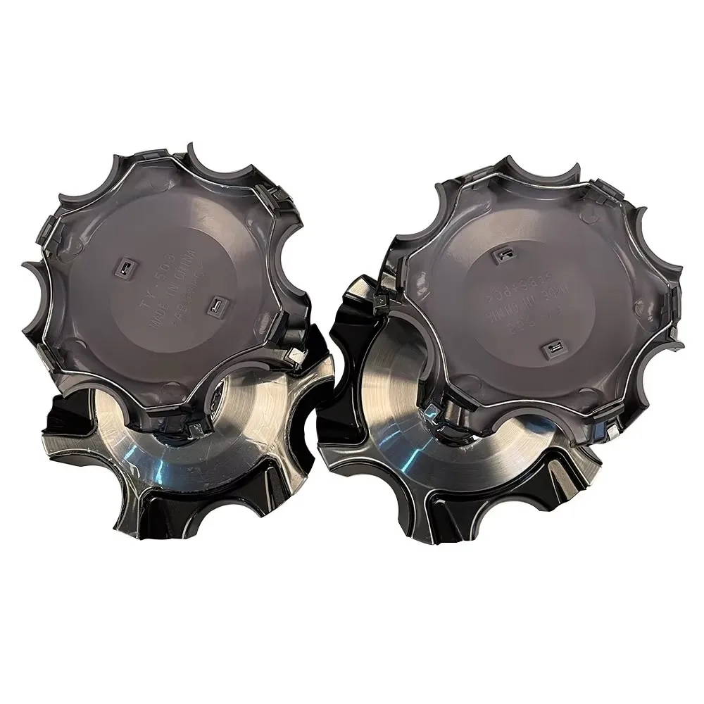 

Set/4pcs R18 For Toyota Hilux Surf 4Runner Chrome Alloy Wheel Center Hub Cap Car Rim Dust Cover Gray