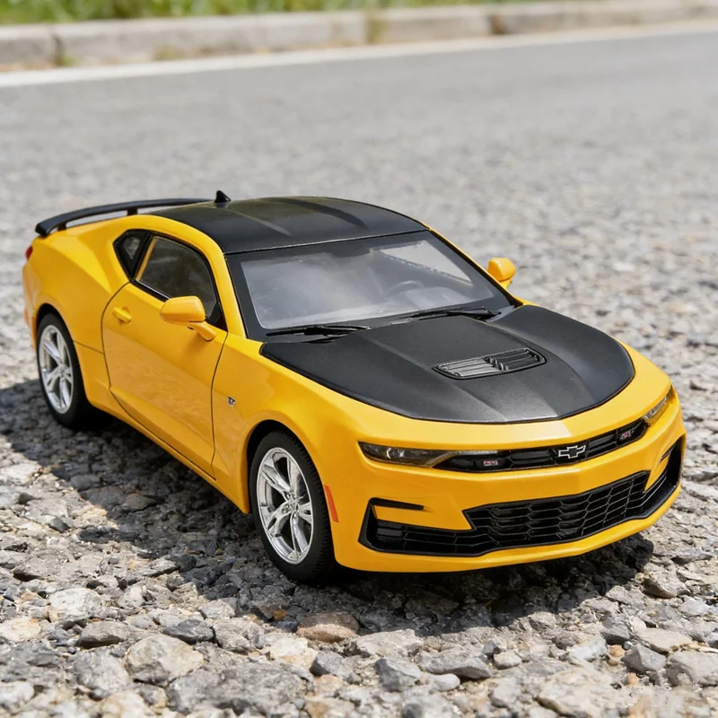 

1:18 Chevrolet Camaro Track Version Alloy Sports Car Model Diecast Metal Racing Vehicles Car Model Sound and Light Kids Toy Gift