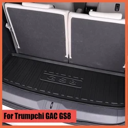 For Trumpchi GAC GS8 2nd Gen 2022 2023 Car TPO Rear Trunk Cargo Liner Boot Tray Cover Mat Floor Carpet Kick Pad Accessories