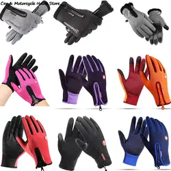 Guantes Térmicos impermeables para pantalla táctil, a prueba de viento, cálidos, para clima frío, correr, deportes, senderismo, esquí, Invierno