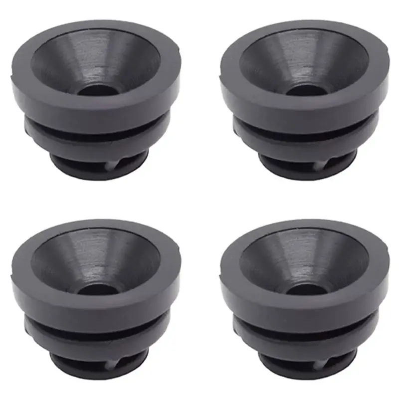 

4 PCS Engine Cover Rubber Sleeve Cover Pad Buffer Block P30110238 Black Automotive Supplies For Mazda CX9 CX4 CX5