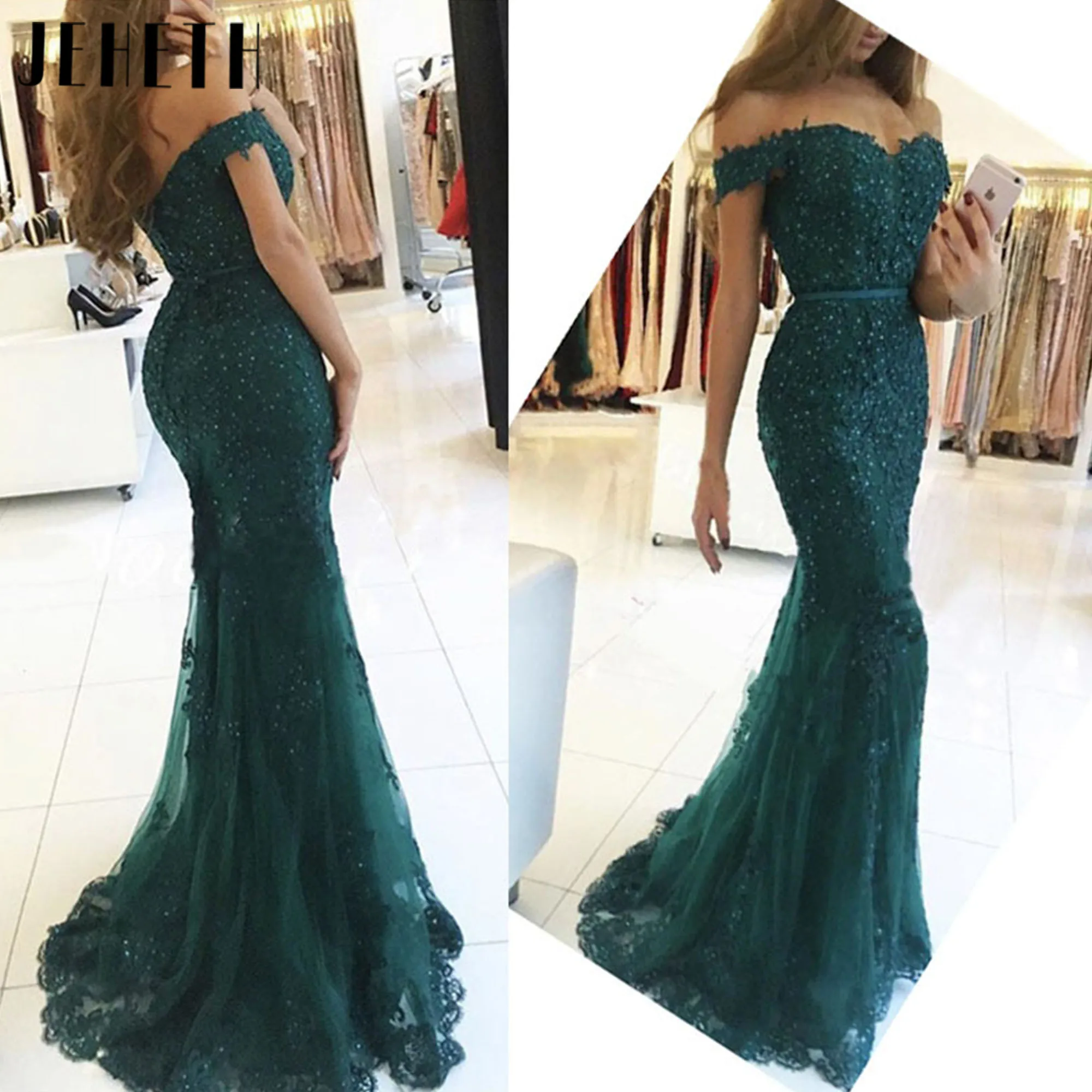 

Mermaid Evening Dress for Women 2026 vestidos de fiesta Party Prom Gown V Neck vestidos de noche
