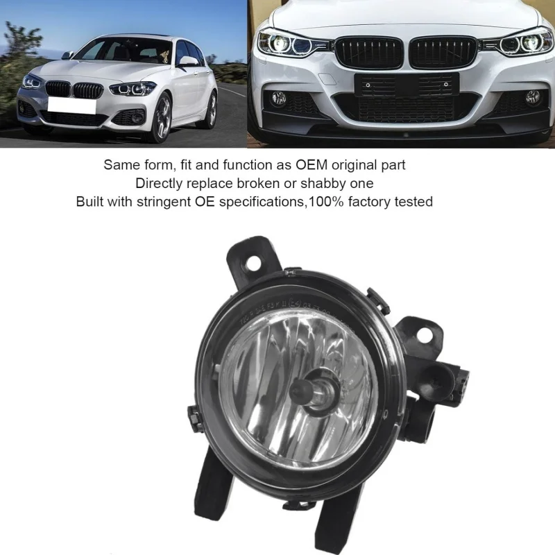 

1X Front Right Side Halogen Fog Right Lamp For BMW 1 2 3 4 Series F20/F22/F30/F32 63177248912 High Performance And Durable In Us