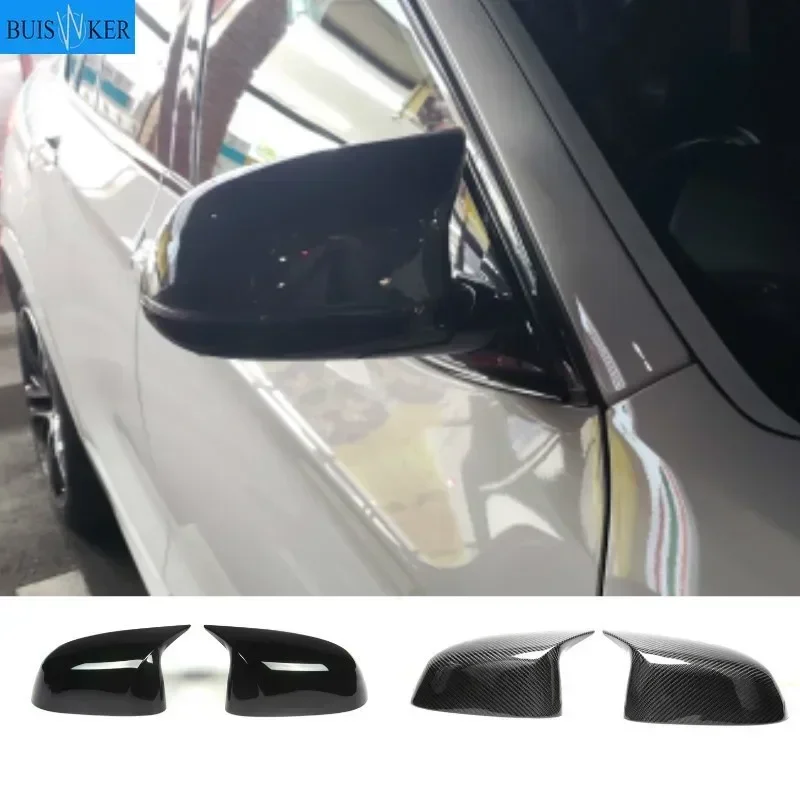 2014-2020 1 Pair Replacement Carbon Mirror Cover For Bmw X5 G05 X6 G06 X3 G01 X4 G02 ABS Mirror Cover X5 F15 X6 F16 X3 F25 F26