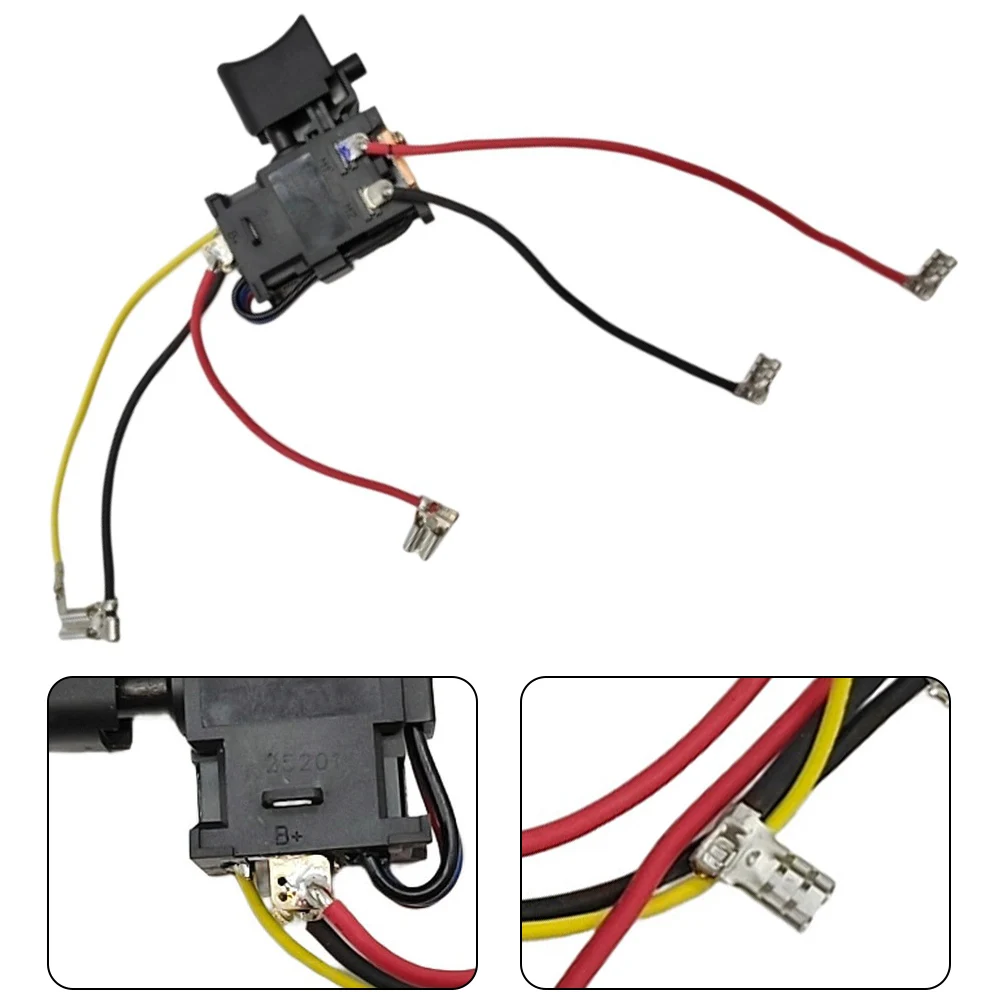 Elektryczny wiertarko-wkrętak przełącznik 6388876 zamiennik do HP457D DF457DWE DF457D HP347D DF347D narzędzie wkrętarskie zamiennik