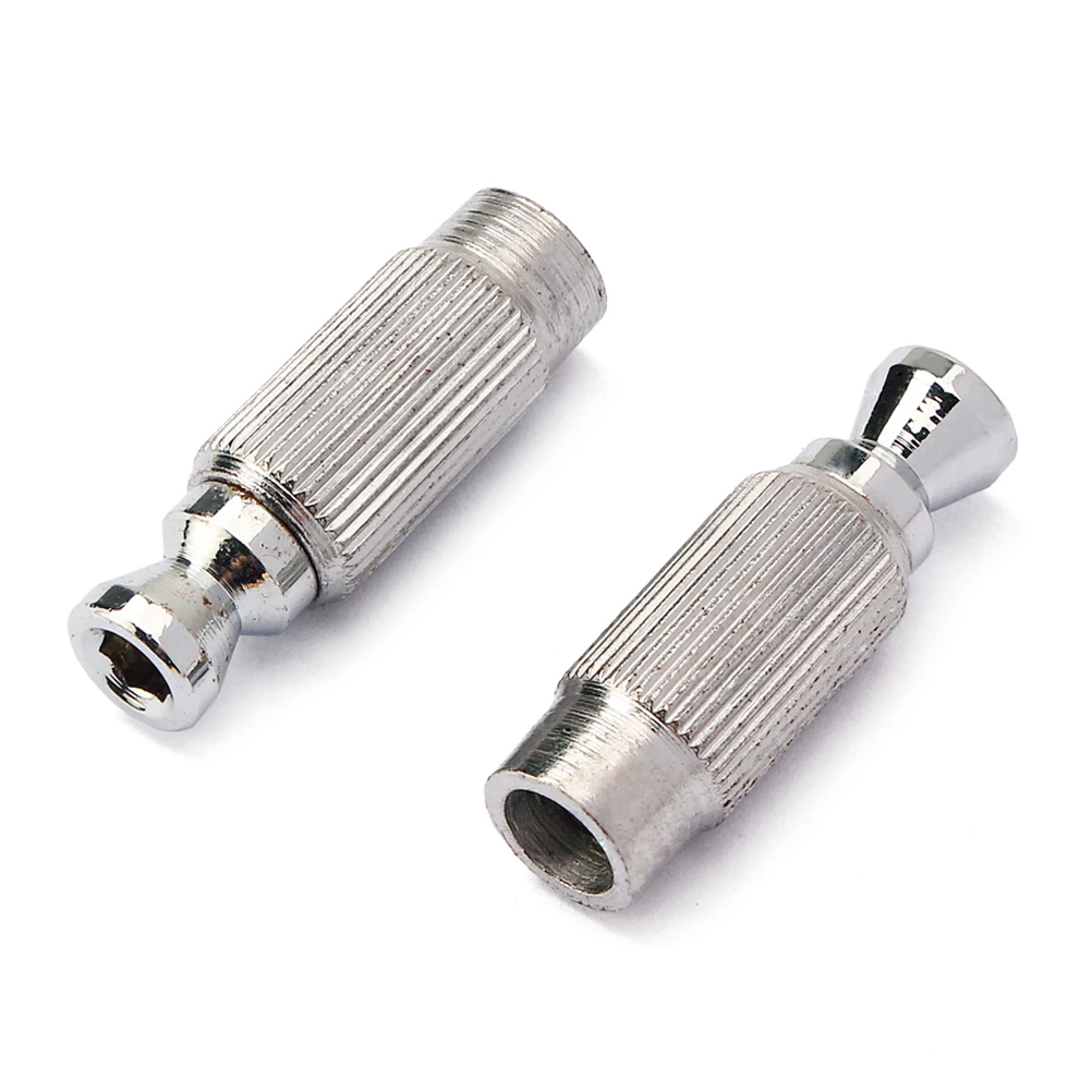 

2pcs Electric Guitar Replacement Bridge Studs Tremolo Elevating Adjustment Screws Metal For Adjustable Height Silver Gaq51