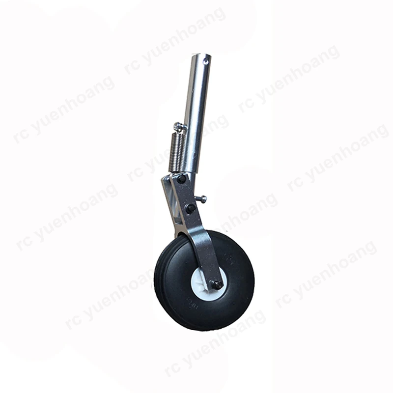 1 szt. Amortyzator ze stopu aluminium chowany podwozie ślimakowe długość 110-150mm dla RC stałopłatowy/wentylator kanałowy Model samolotu