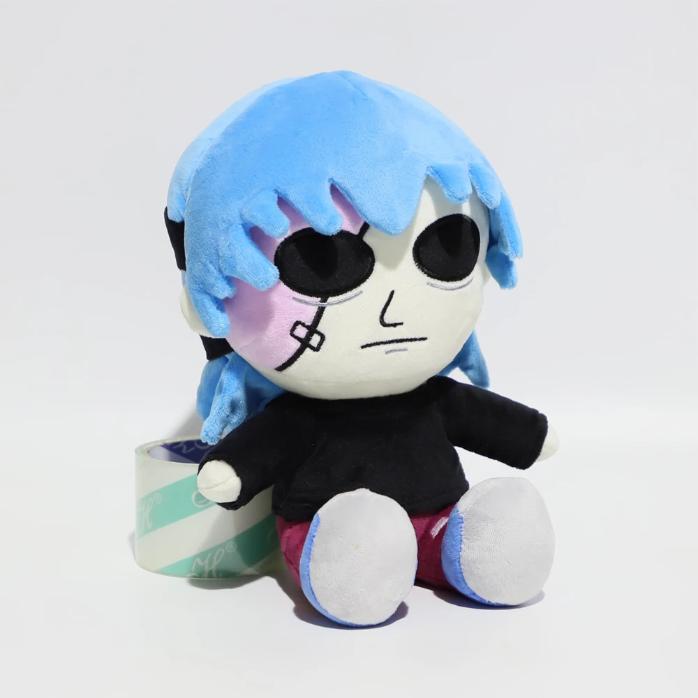 

Large Size 23cm Cosplay Anime Sally Game Face Series Character Sal Plush Toys Cartoon Figure Decorative Stuffed Plushie Doll