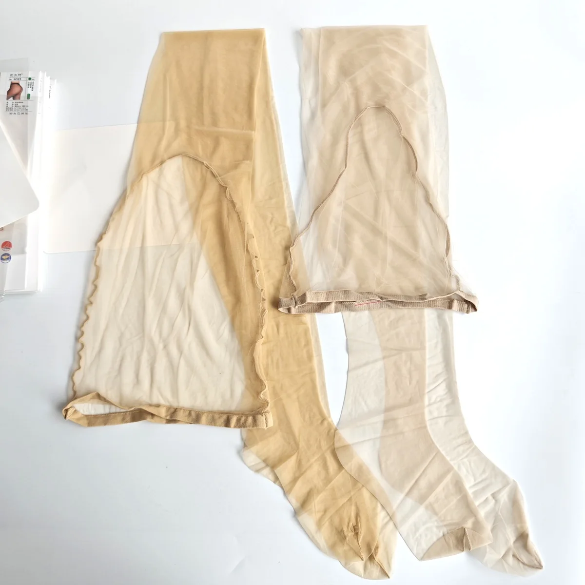 165-185CM 1 Stück Damen Transparente Strumpfhose Neues Design Xxxl Ultradünne Strumpfhose mit Öffnung im Schritt Seidenstrümpfe Verlängerte Schwarze H12 Farbe – Detail 6