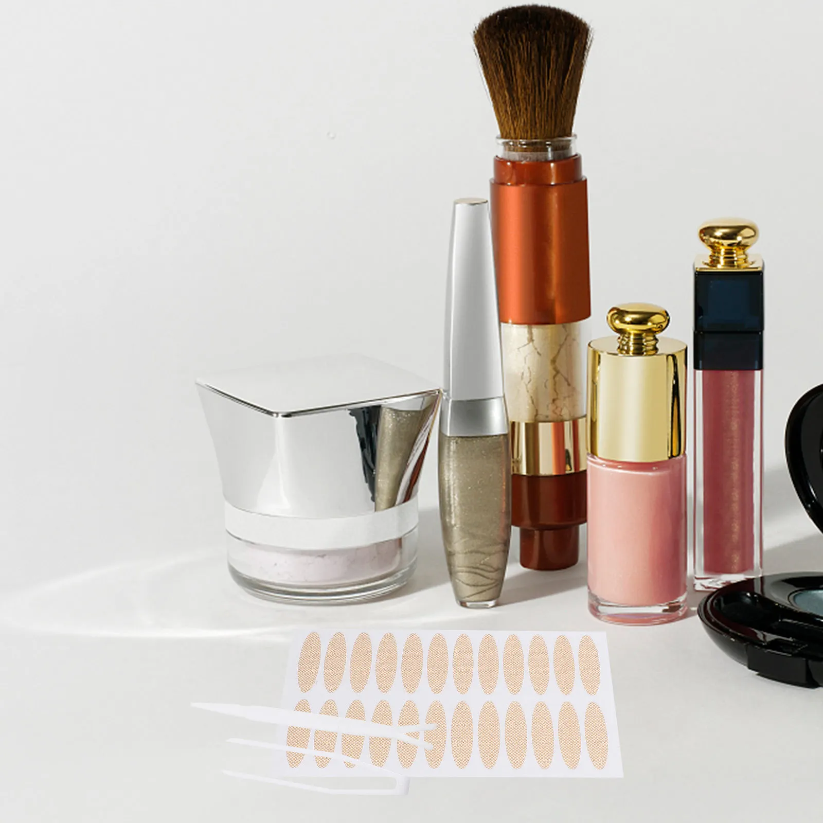 1 Set Adesivo per doppia palpebra dalla vestibilità comoda Nastro per palpebra invisibile riutilizzabile per le donne Kit di strumenti per modellare gli occhi di facile applicazione