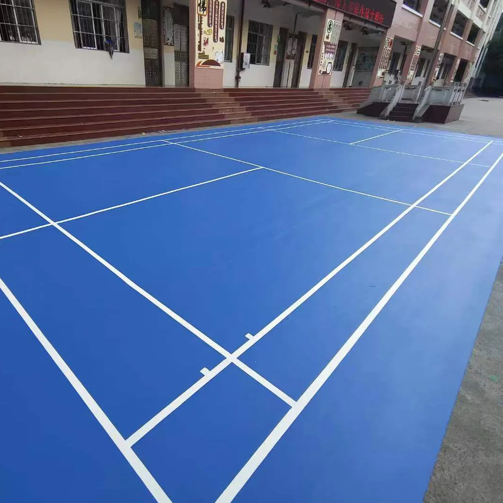 Beable BWF-certified Badminton Court Mats For Recreational To International Level Play Temporary Permanent PVC Floor