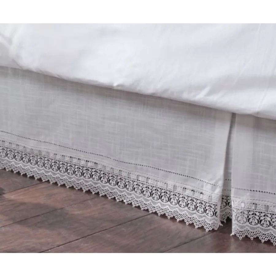 

Renaissance Home Fashion Sophia Dust Ruffle/Bed Skirt Ivory