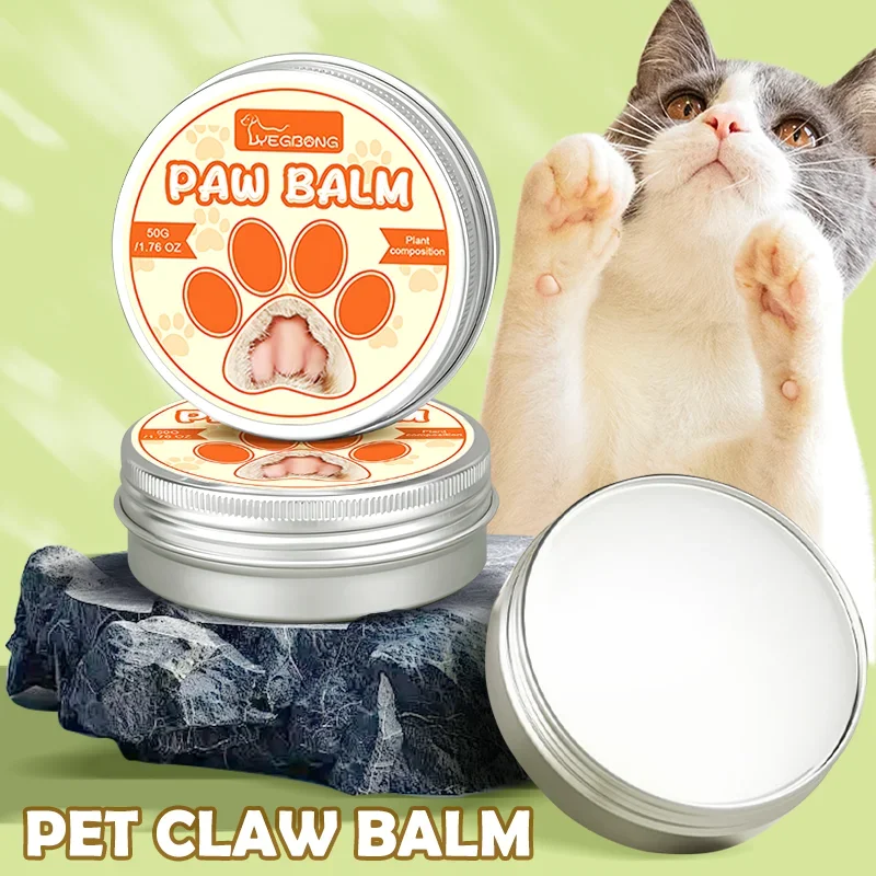 Pet Paw Moisturizing Natural Cream Dog Cat Paw Wax Protects From Cracks Dry Winter Care Supplies Moisturizer Cats Dog Paw Balm view 2