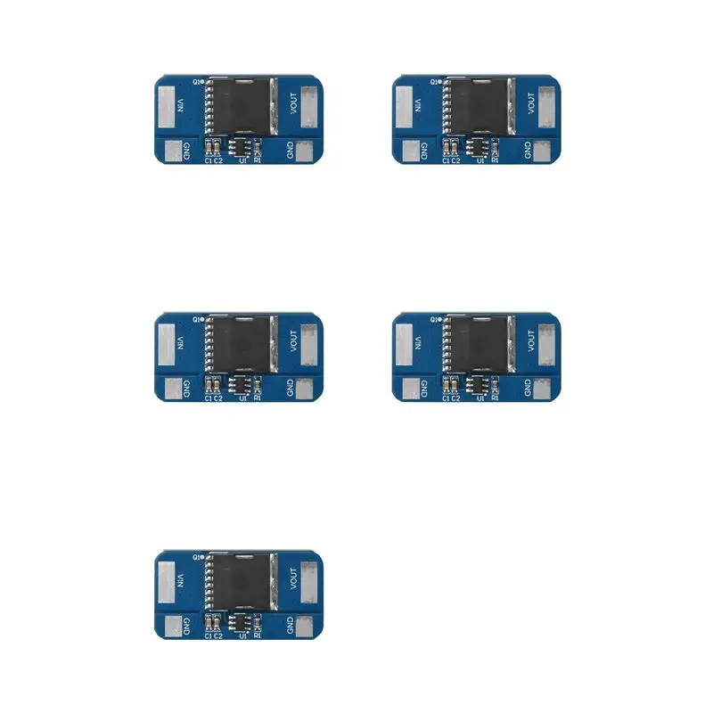 A99E-5X Ideal Diode Module Backflow Prevention Ideal Diode Rectifier 5-30V 10A DIY Electronic Kit