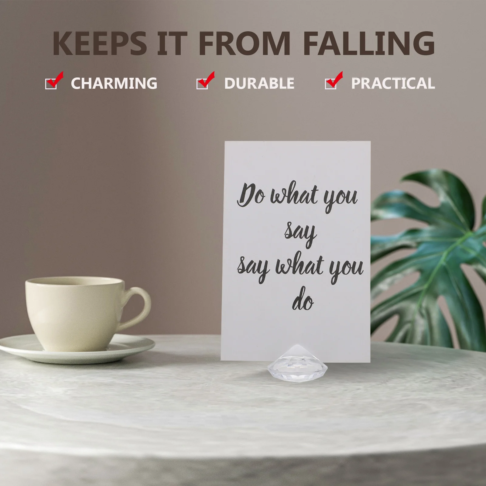 

12pcs Crystal Diamond Memo Holders Retro Desk Adornment For Photos Notes Menus Table Number Holder Desktop Card Clip