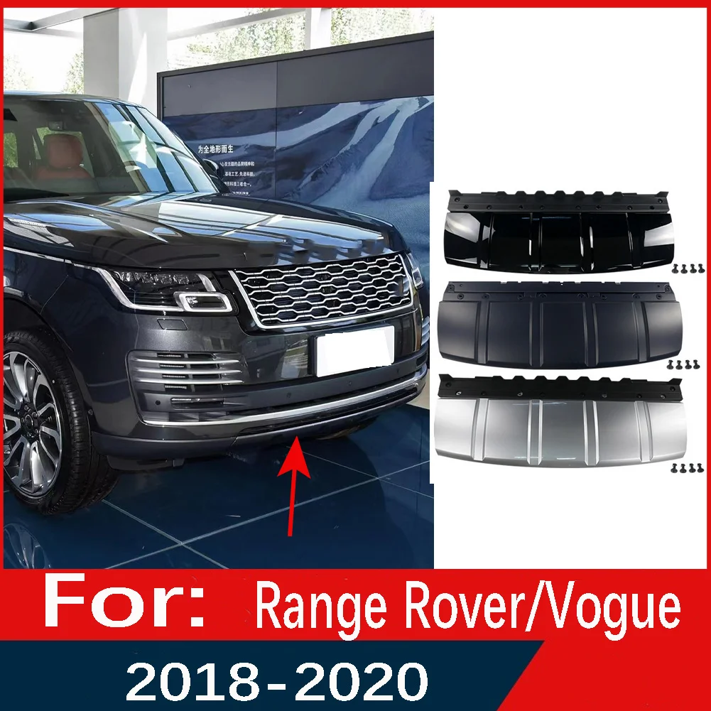 

Car Front Bumper Skid Plate Guard Trailer Cover Trim For Land Rover Range Rover/Vogue L405 2018 2019 2020 2021 2022