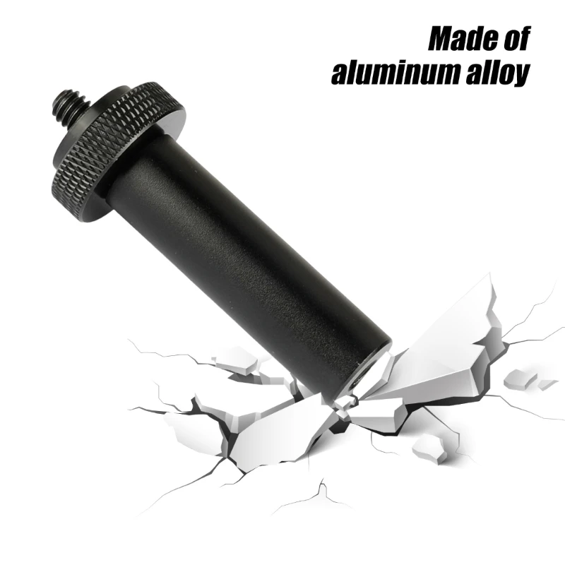 حامل الميكروفون العالمي 15 مم قضيب للتصوير الفوتوغرافي حامل قضيب خفيف الوزن .066A