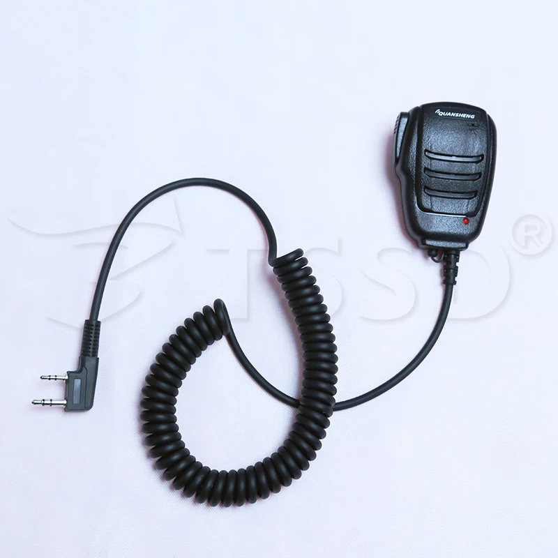 Original Quansheng TK11 QS-3 Mic Handheld PTT Microphone Walkie Talkie Accessories for TK11(5) TK11(8) K5 K6 UV5R Plus Ham Radio