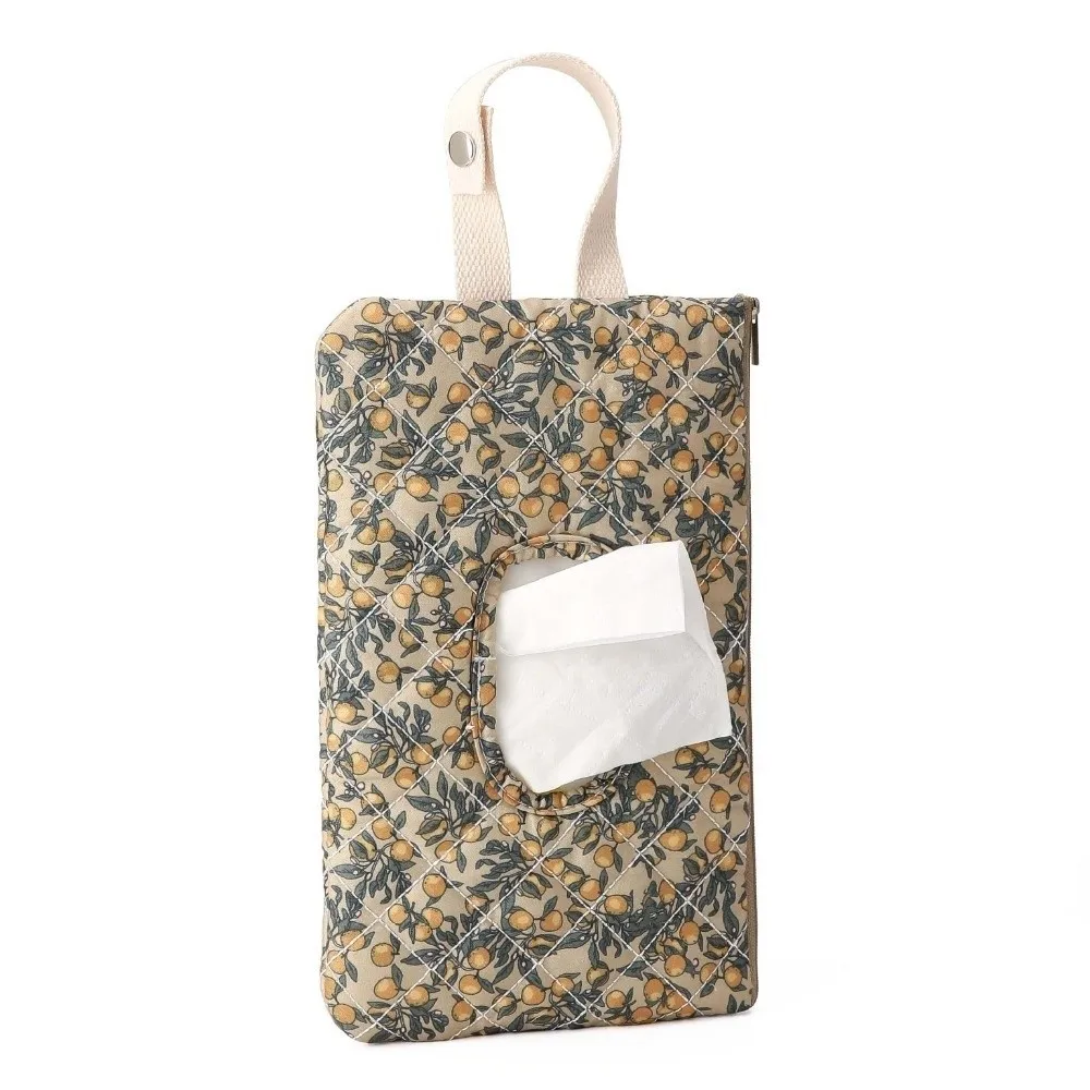 

Stylish Floral Design Baby Wipes Dispenser Reusable Cute Baby Wet Wipe Pouch Empty Portable Hanging Napkin Case Travel Use