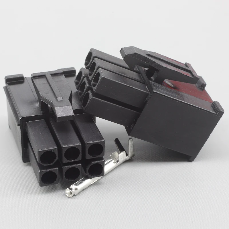 4145 conector servo motor par plug terminal 469 furos robô fio conector interface macho e fêmea