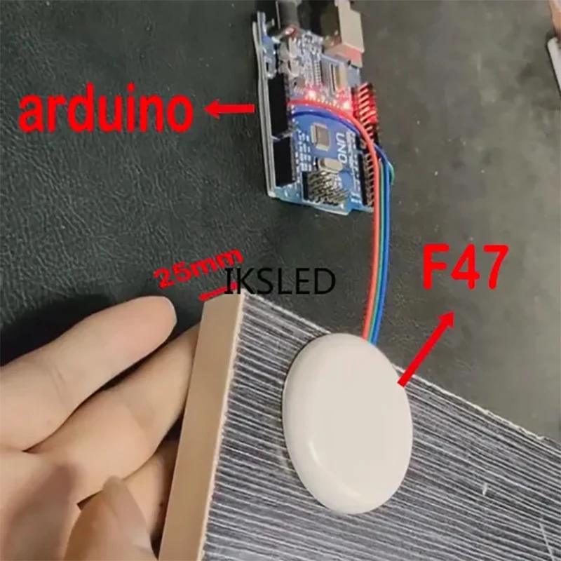 F47-A عبارة عن مفتاح مستشعر اللمس المفتوح عادةً لاردوينو، يتميز بتصميم ثلاثي الأسلاك DC12v-24v